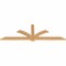Ekena Millwork Redmond Smooth Timber Gable Bracket, Western Red Cedar, 72"W x 24"H x 1 1/2"D x 3 1/2"F, 8/12 Pitch GBW072X24X0204RED00SWR - alternate 4